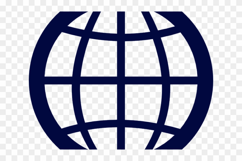 Grid Clipart Big - Globe Global Logo Transparent #1672624