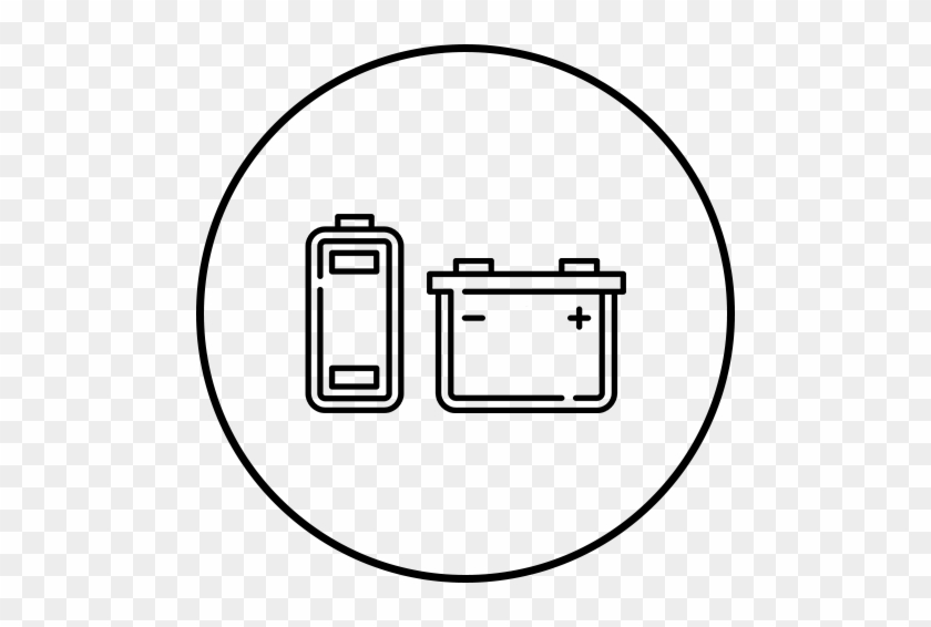 Grid Scale & Storage - Line Art #1672635