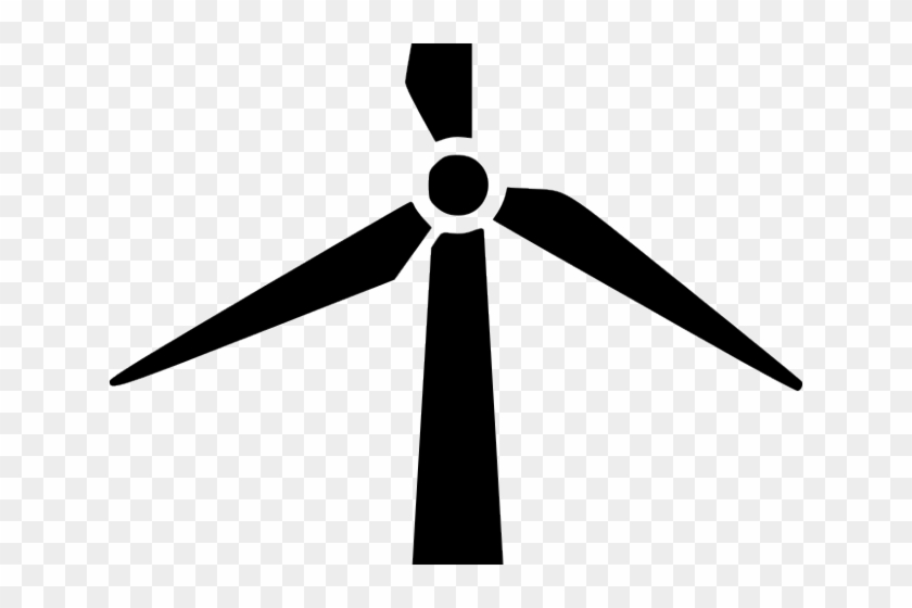 Wind Turbine Clipart Icon - Wind Turbine Icon Png #1672728