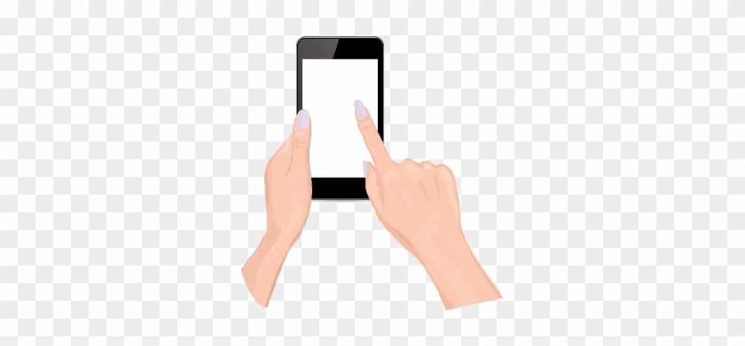 Selfie Clipart Hand - Smartphone #1672729