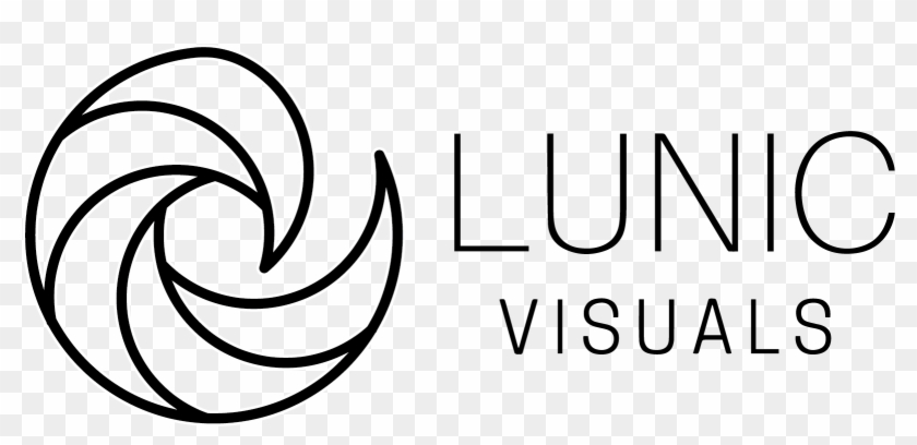Lunic Visuals Logo - Line Art #1672849