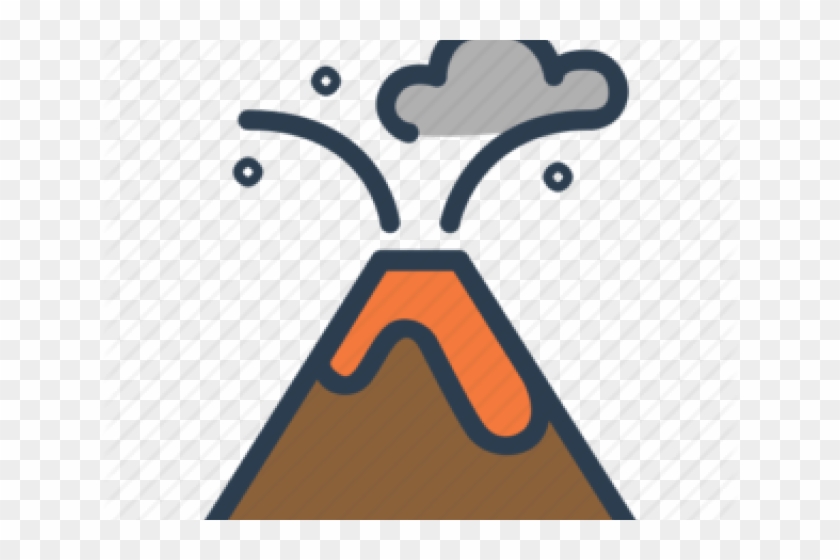 Hot Springs Clipart Clip Art - Volcano Icon #1672893