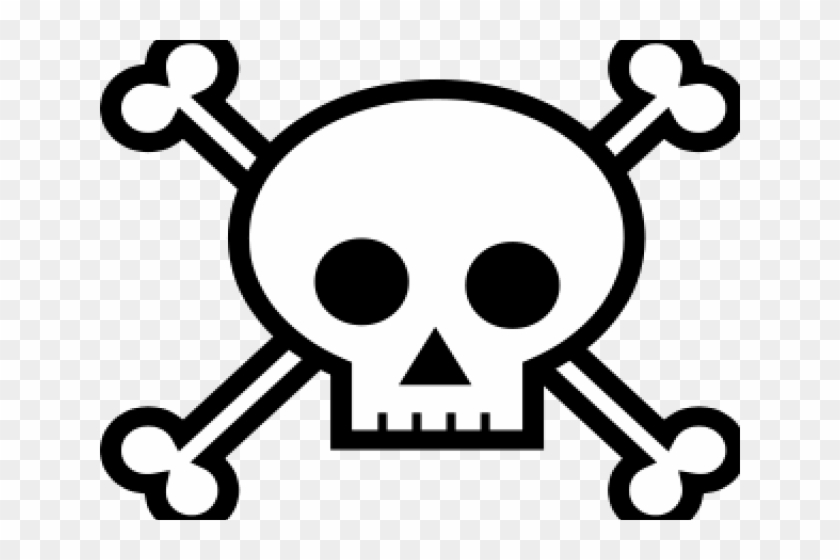 Rodent Clipart The Black Death - Draw Skull And Bones #1672898