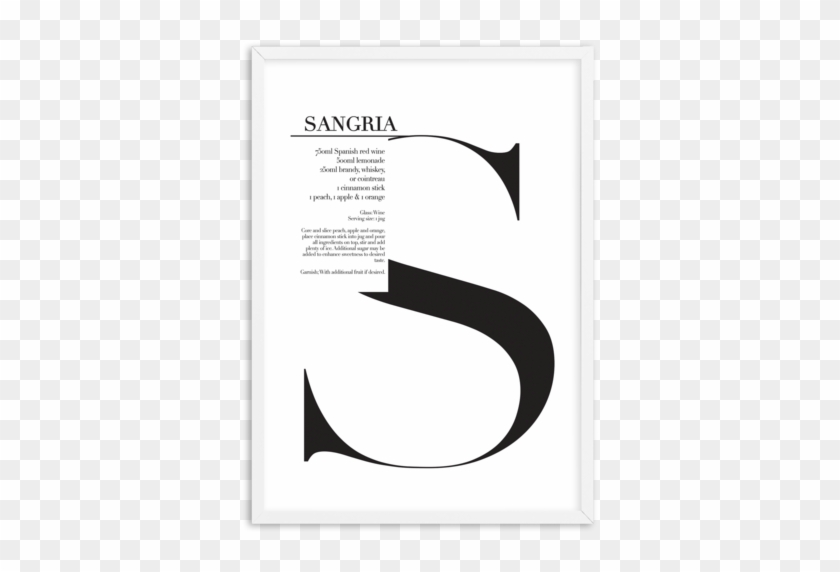Sangria Art Print Or Poster - Crescent #1673113