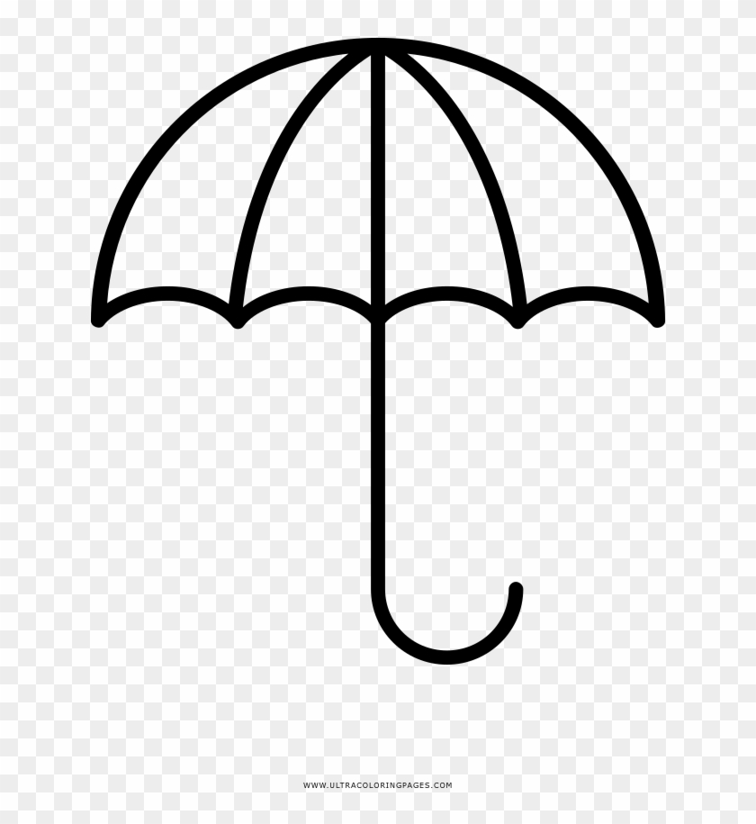 Clip Art Transprent Png - Umbrella Pictogram #1673211