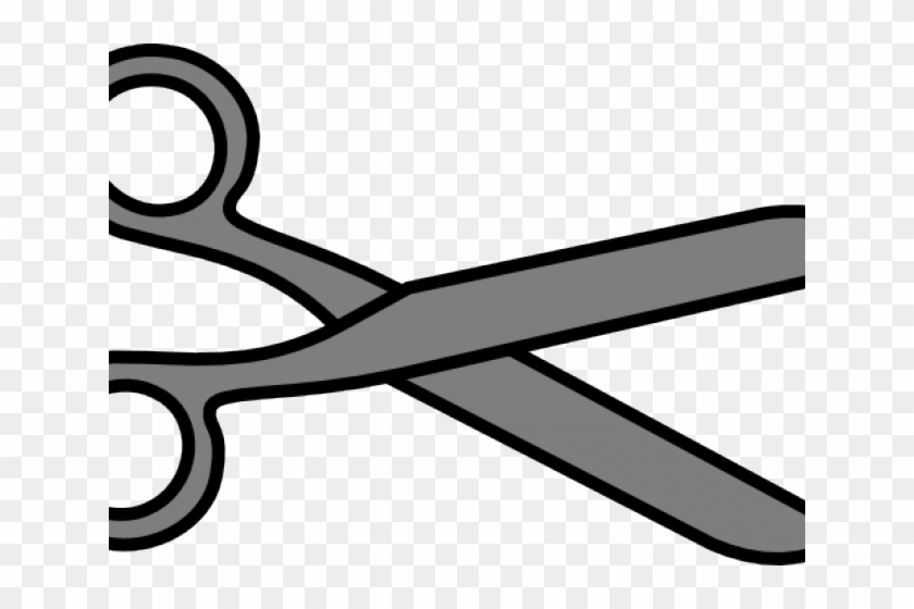 Haircut Clipart Animated - Clipart Scissors Black And White #1673277