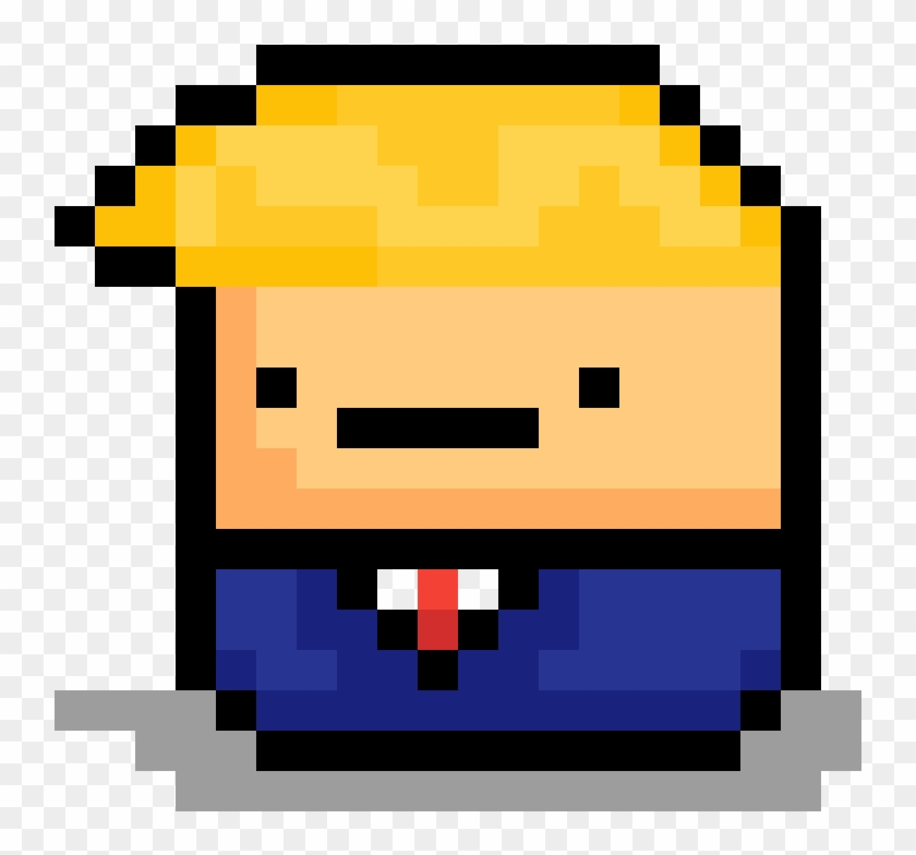 Trump Meep - Koro Sensei Pixel Art #1673294