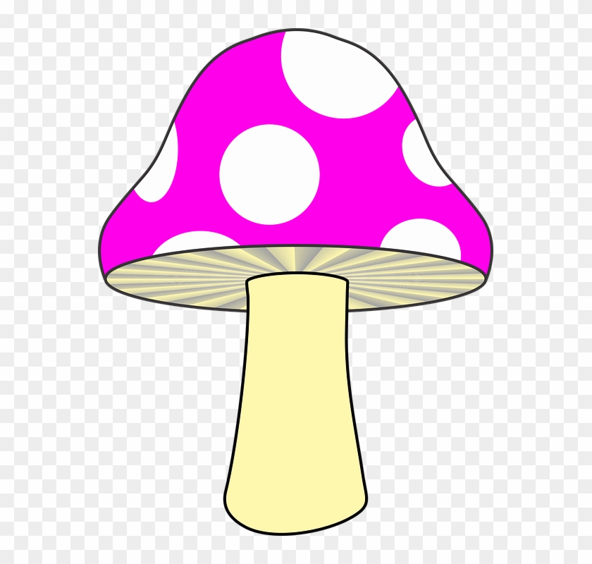 Mushroom Clipart Yellow Mushroom - Green Mushroom Clip Art #1673365