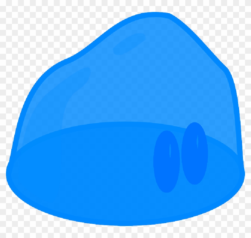 Jelly, Aspic, Jello, Blue, Funny, - Blue Slime Monster #1673380
