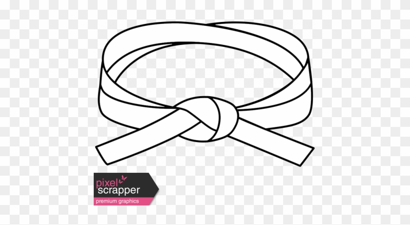 Karate Belt 1 White Illustration Graphic By Pixel Scrapper - Passion Word Art #1673407