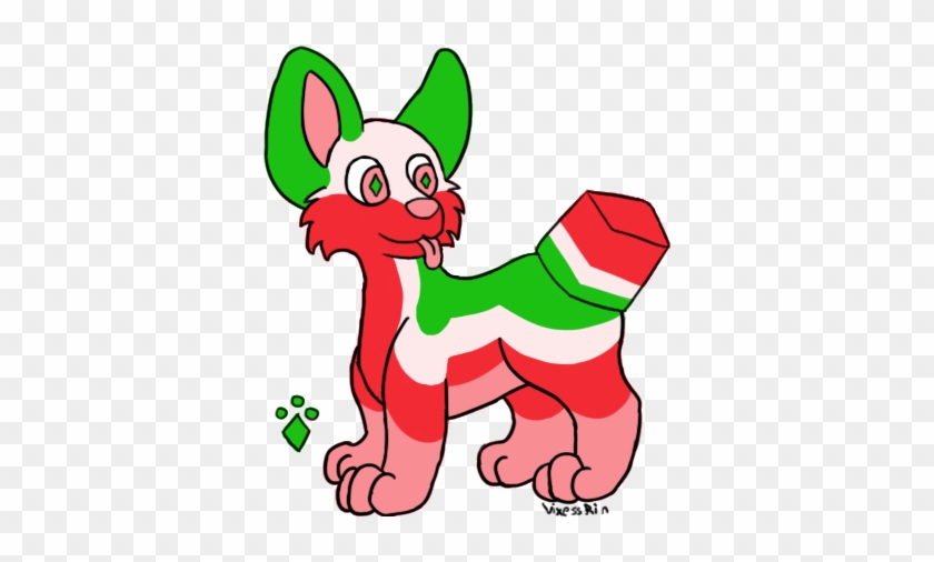 Watermelon Jello Square Closed - Cartoon #1673422