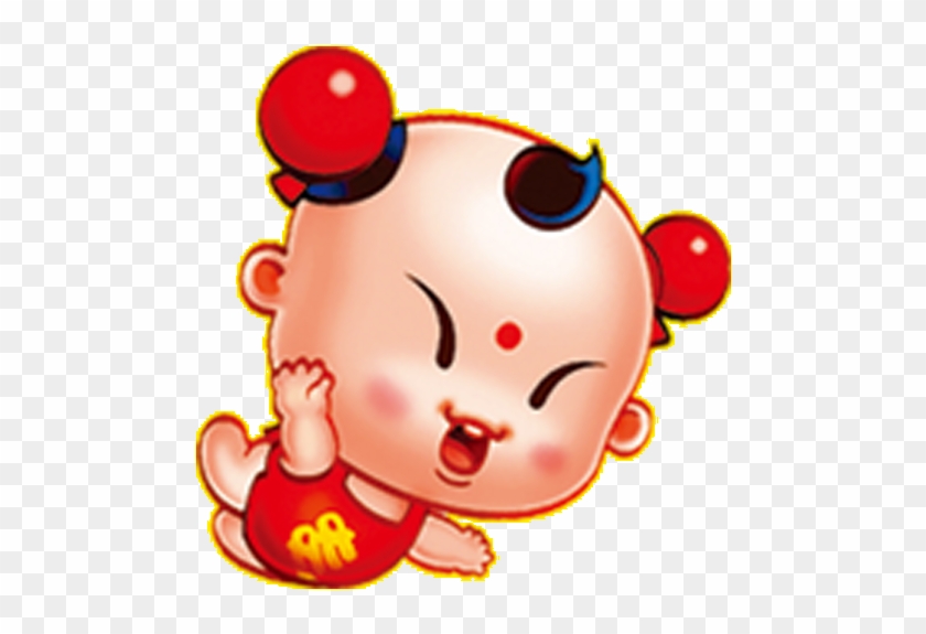 Download Male Baby Style Transprent Png - Chinese Cartoon Baby #1673467