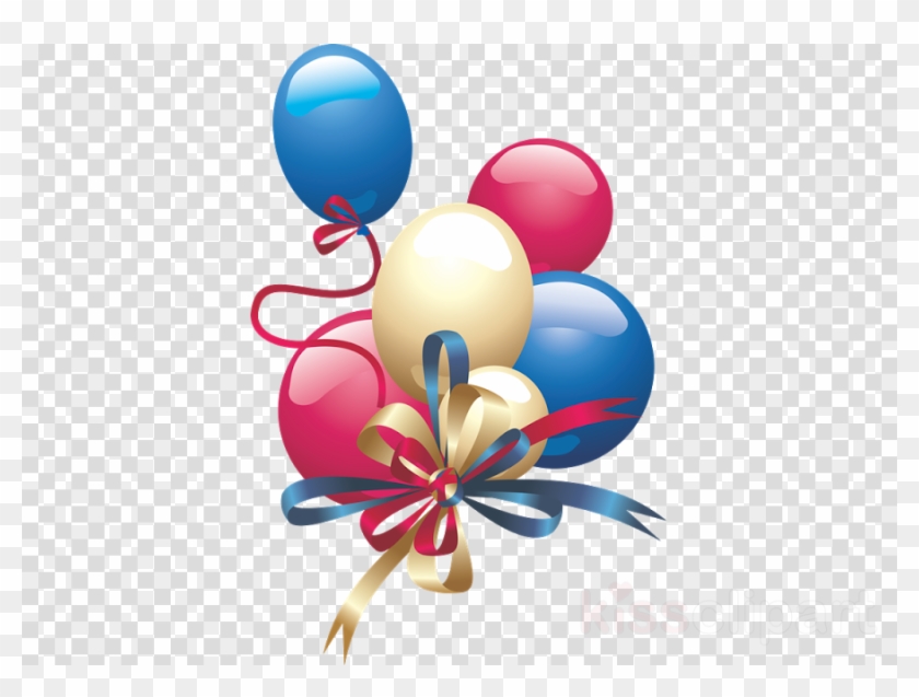 Balloon Birthday Party Graphics Png Clipart Free Download - Download Balon Png #1673471