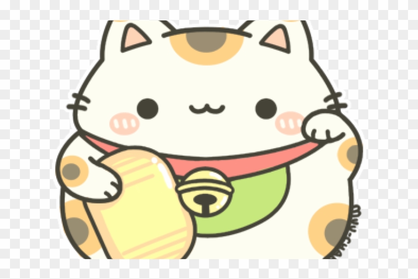 Maneki Neko Clipart Kawaii - Zhao Cai Mao Cartoon #1673482