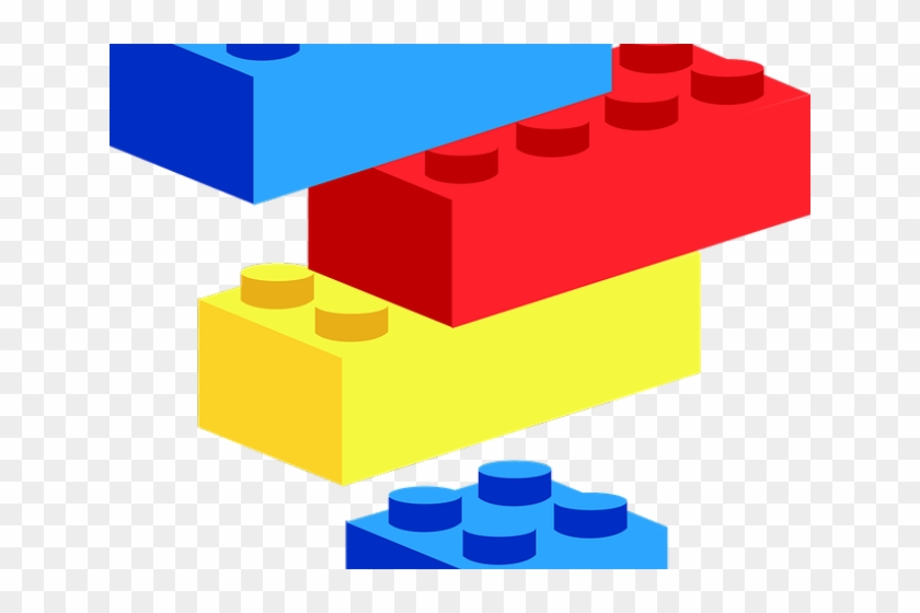 Plastic Clipart Plastic Block - Lego Clip Art #1673523