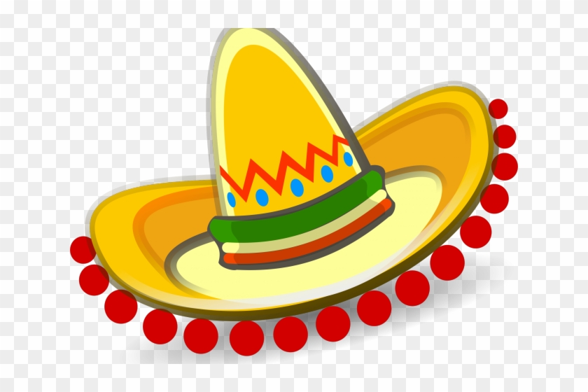 Latin Clipart Mexican Dinner - Clip Art Sombrero Png #1673565