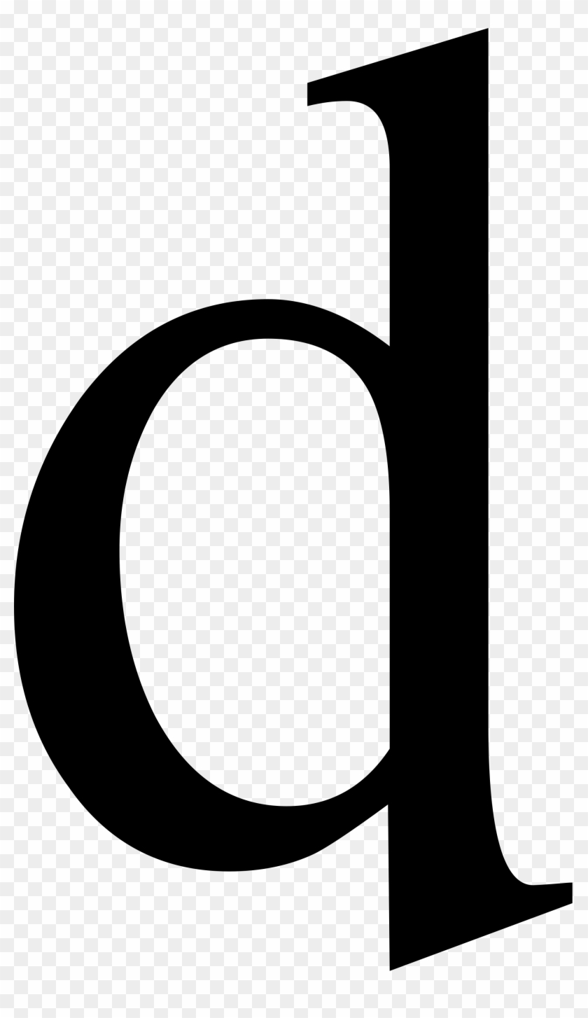 Latin Small Letter D With Prolonged Leg - Latin Small Letter D With Prolonged Leg #1673568