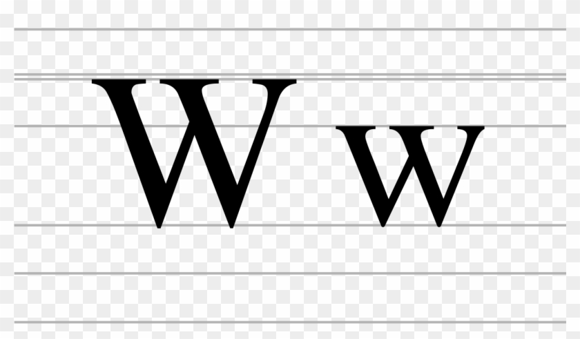 Latin Letter W - Wn Monogram #1673576
