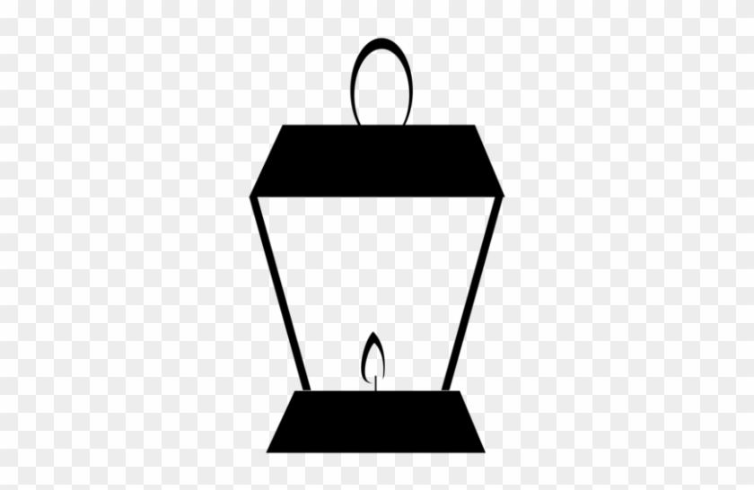 Lantern Clip Kisscc0 Paper Lantern Black And White - Lantern Black And White Clipart #1673636