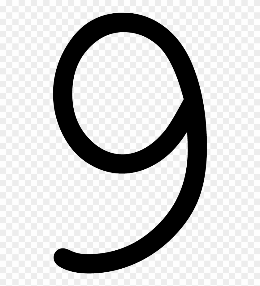 Number 9 Png - Circle #1673658