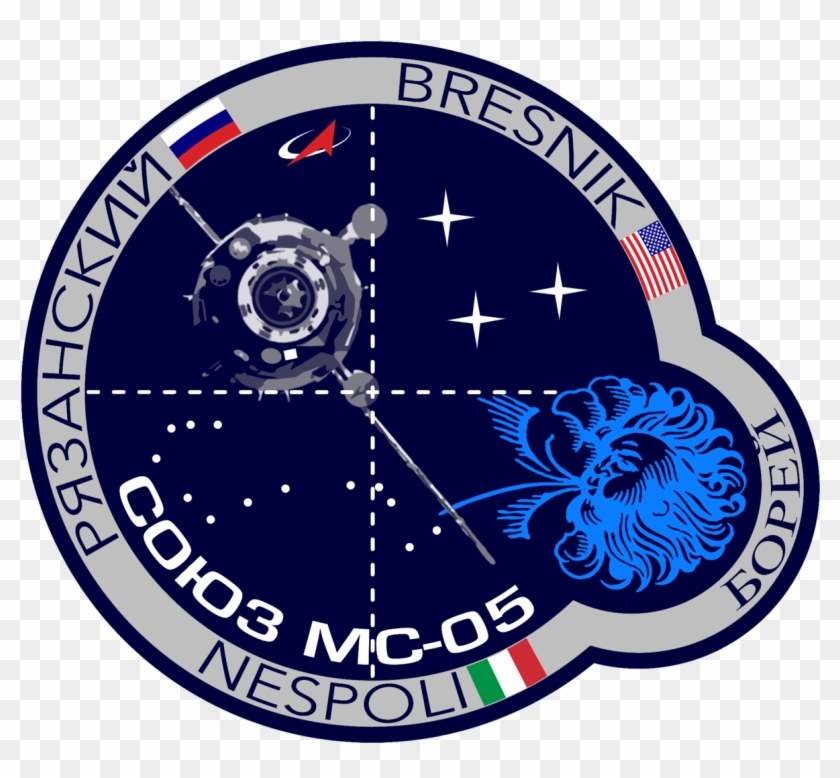 New Crew Blasts Off To Station - Roscosmos Badge #1673755
