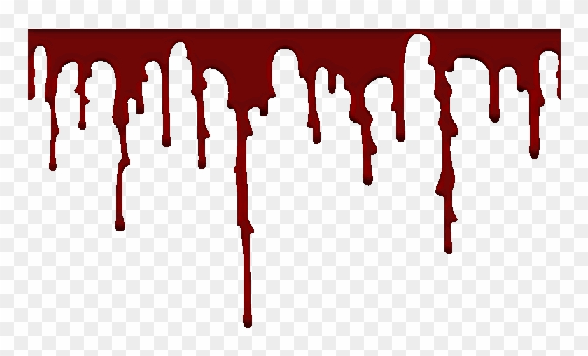 Clipart Halloween Blood - Dripping Blood Cartoon #1673806