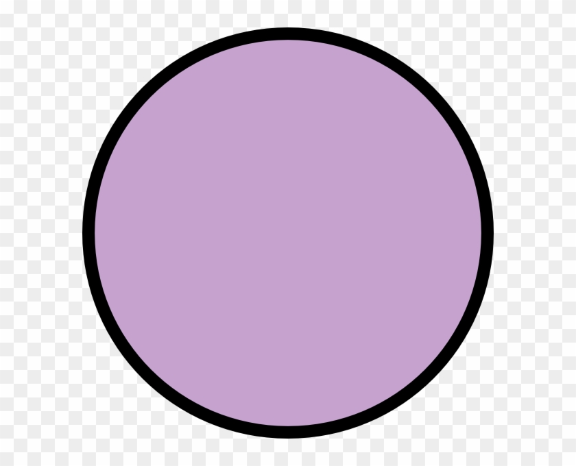 Purple Circle Light Clip Art At Clker - Light Purple Circle #1673904
