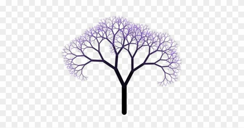 From A Distance, The Tree-branch Pattern Resembles - Tree With Few Branches #1673920