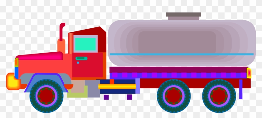 Diesel Truck Vector - Truck #1673946