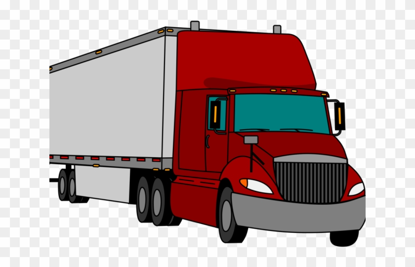 Truck Clipart Tractor Trailer - Trailer Clipart #1673960