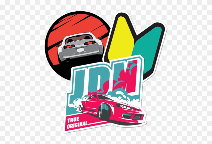 Jdm Car Stickers And Decals - Racing Logo Stickers #1673967