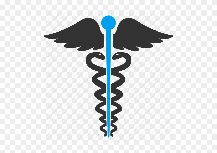 Emblema Medico Clipart Staff Of Hermes Medicine - Clinic Symbol Png #1674056