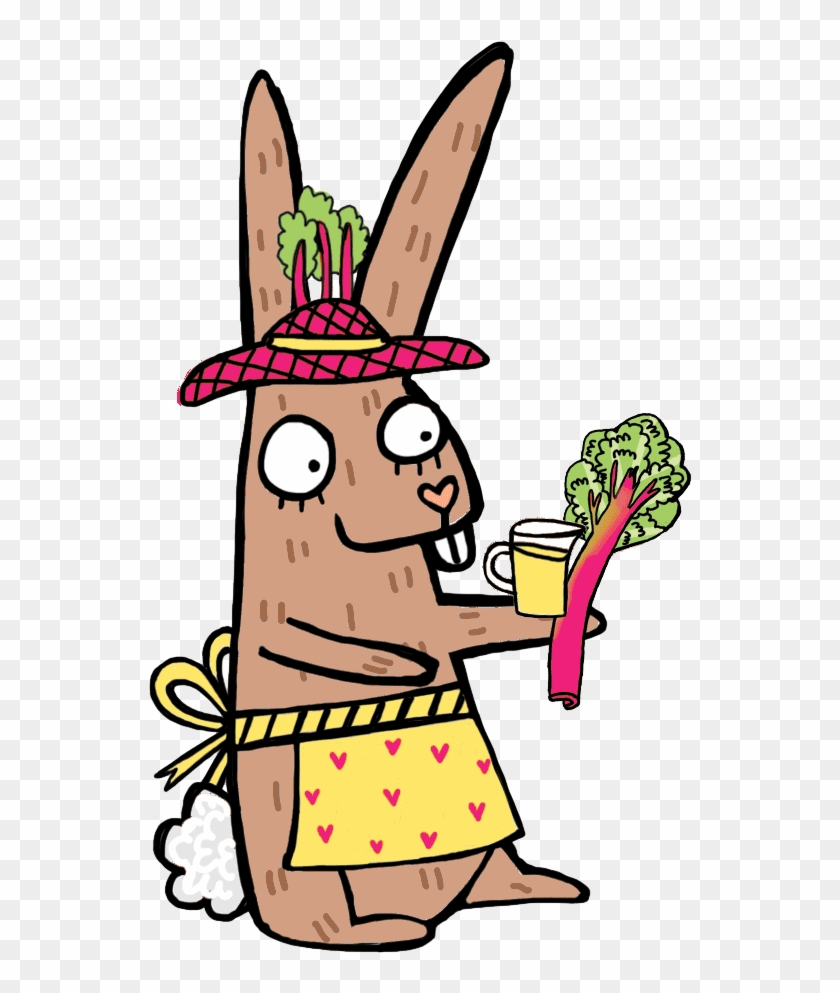 Rhubarb And Custard Rabbit The Children S Tea Co - Rhubarb And Custard Rabbit The Children S Tea Co #1674120