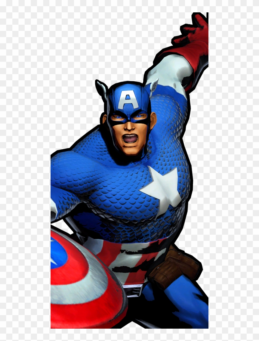 Captain America Marvel Vs Capcom Infinite Clipart Captain - Marvel Vs Capcom Captain America Models #1674125
