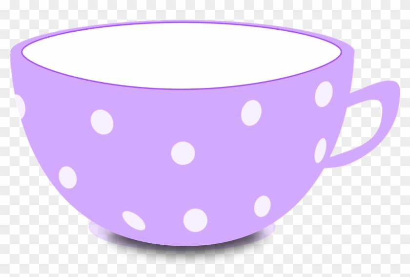Cup Tea Bowl Empty Image Pinterest - Purple Tea Cup Clip Art #1674151