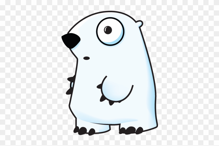 Polar Bear - Cartoon #1674176