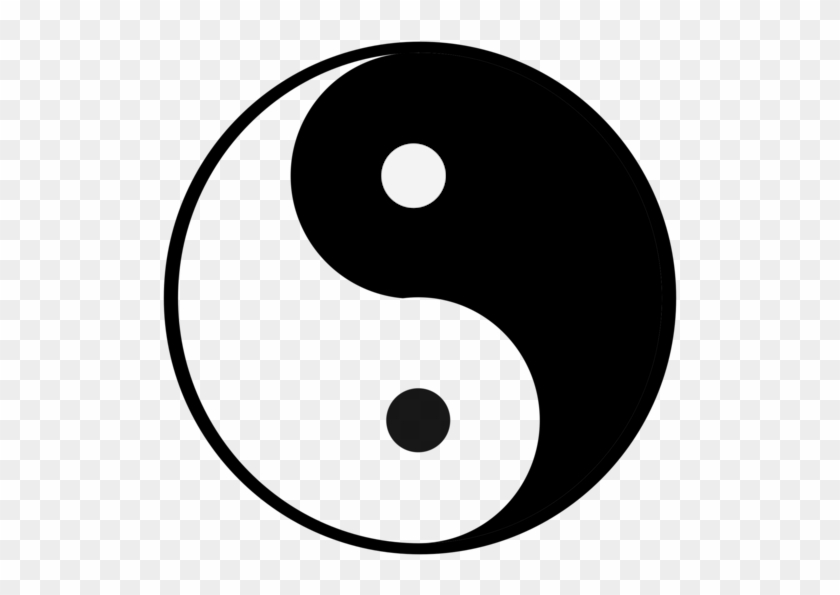 Yin And Yang Black And White Pdf Computer Icons Encapsulated - Yin And Yang Clipart #1674279
