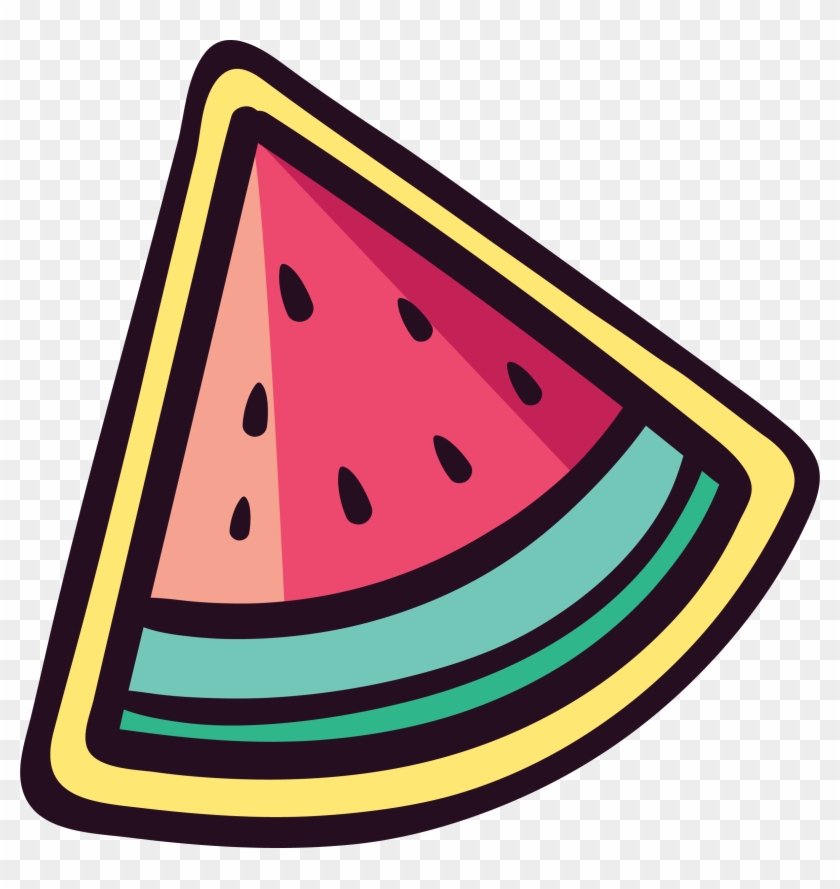 Sticker Clip Art - Cute Cartoon Watermelon Png - Free Transparent PNG  Clipart Images Download