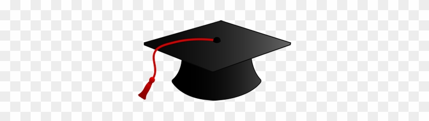 Flying Graduation Hat Clip Art - Mortarboard #1674342