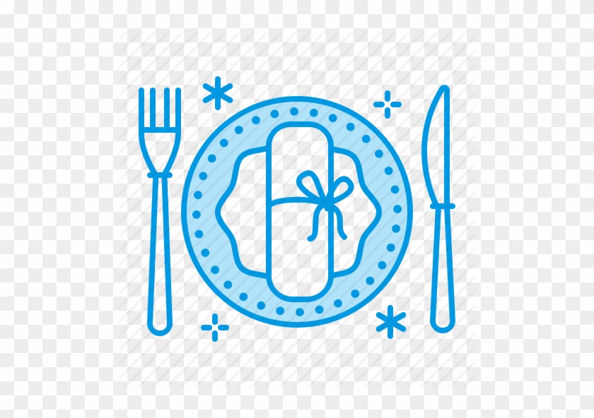 Catering Icon - Christmas Dinner Icon #1674344