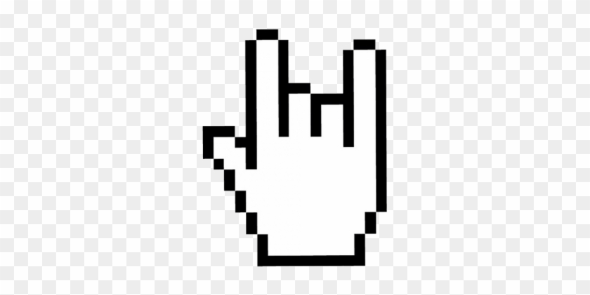Rock Gesture Rokk - Mouse Pointer Png Gif #1674351
