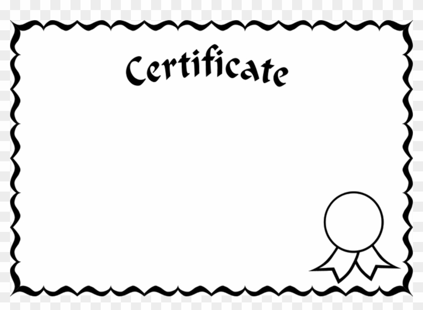 Certificate Borders And Frames #1674406