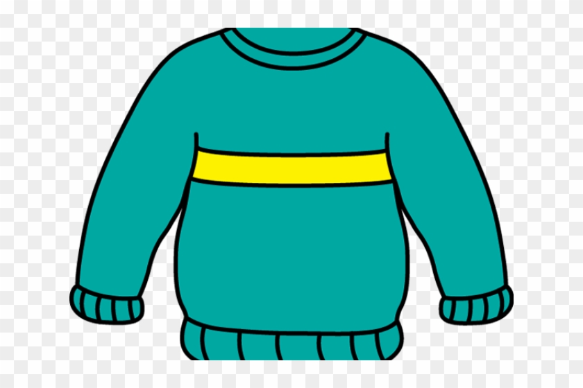 Stripe Clipart Wool Jersey - Sweater Clipart Png #1674425