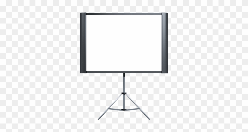 Epson Elpsc80 Portable Projection Screen Brandsmart - Projector Screen With Stand #1674439