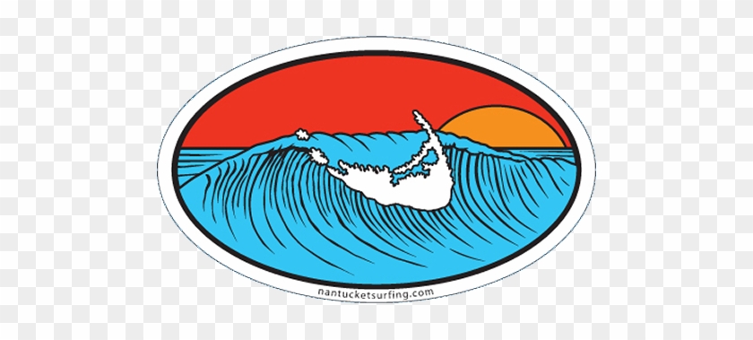 Surfing Clipart Small Island - Nantucket Island Surf School #1674535