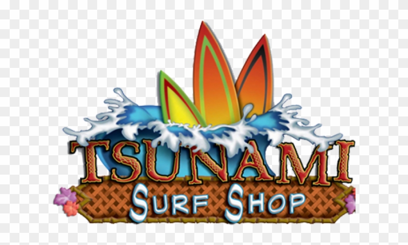 Tsunami Clipart Surf Wave - Surf Shop Logo #1674538