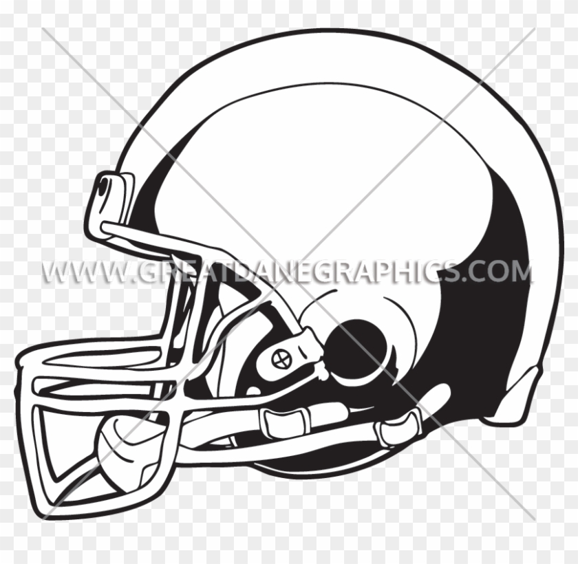 Side Football Helmet - Football Helmet #1674620