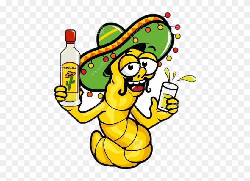 Tequila Worm Clipart #1674654