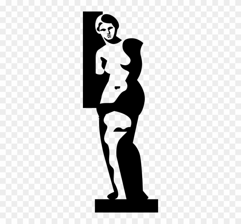 Vector Illustration Of Ancient Classical Antiquity - Escultura Png Vector #1674655