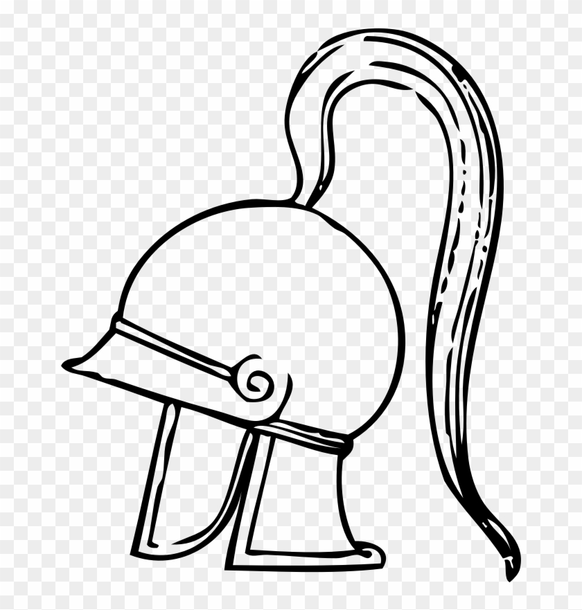 Greek Helmet - Greek Clip Art #1674667